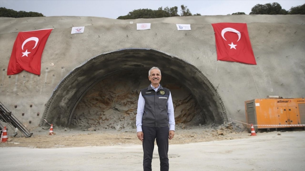 Bakan Uraloğlu: T1 en büyük çaplı tünel