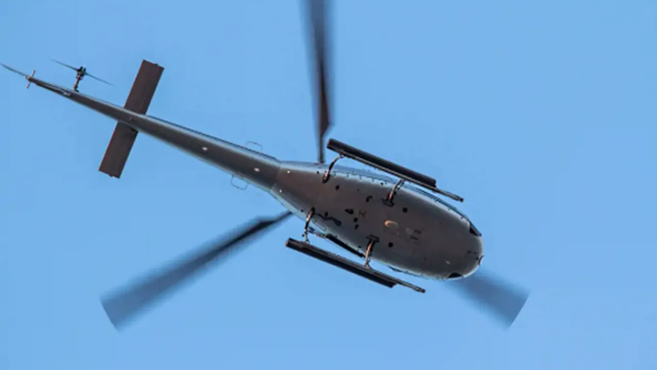 Özel Helikopter, İnerken Ağaçlara Takıldı
