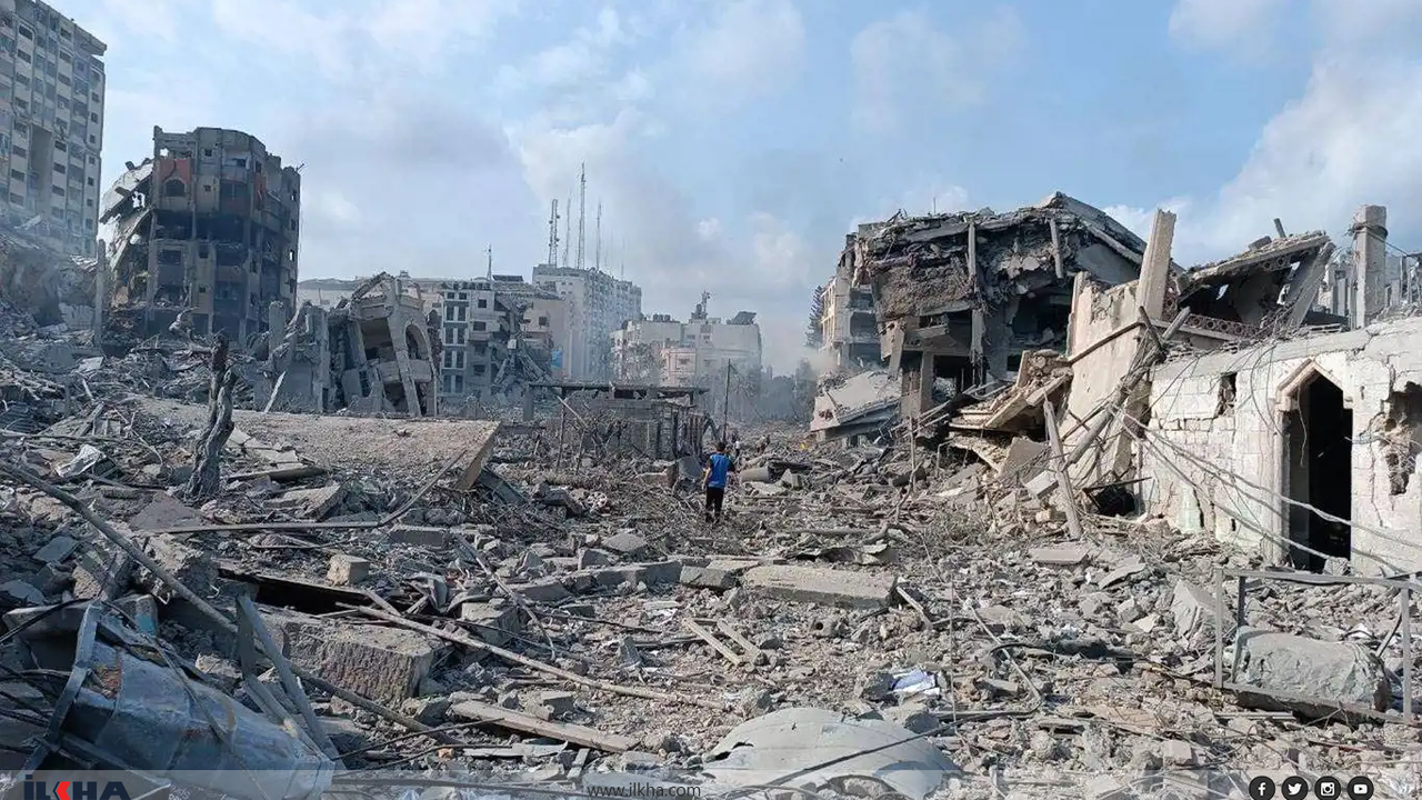 Siyonist işgal rejimi, 24 gündür Gazze'yi bombalıyor