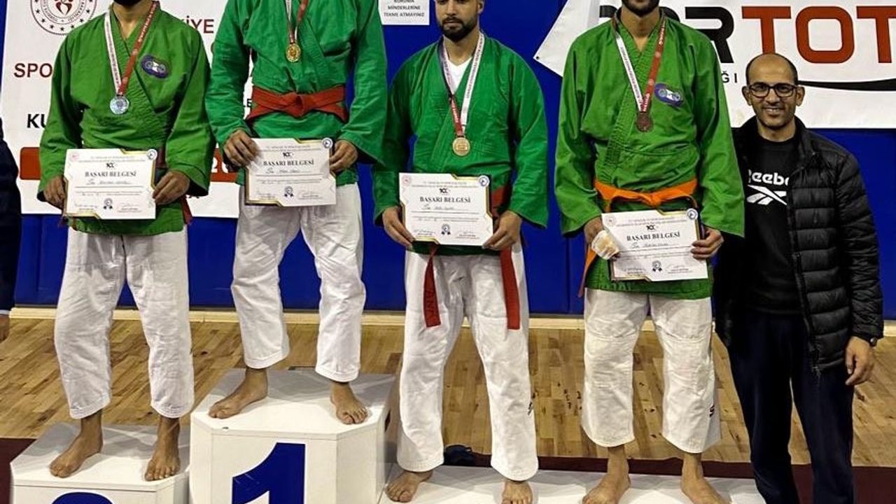 Vanlı judocular Ankara’dan madalyalarla döndü