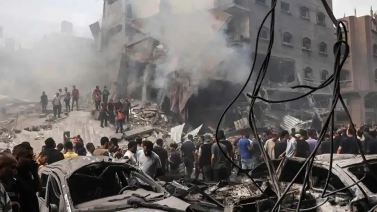 Siyonist işgalciler  Mülteci Kampı'nı yeniden bombaladı: Şehid ve yaralılar var