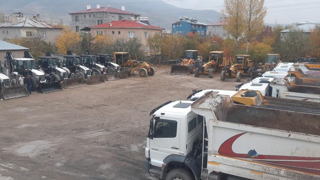 İpekyolu Belediyesi kış hazırlıklarını tamamladı