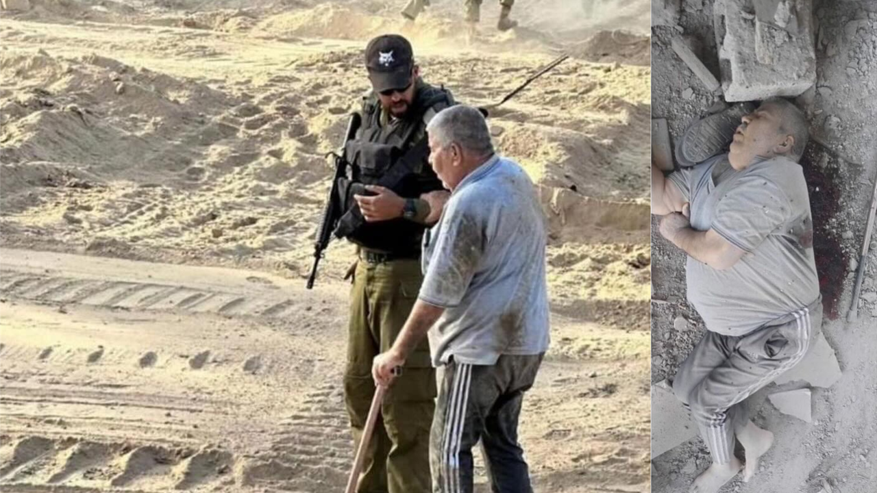 İsrail askerleri Kameralar önünde yardım etti, sonra öldürdüler!