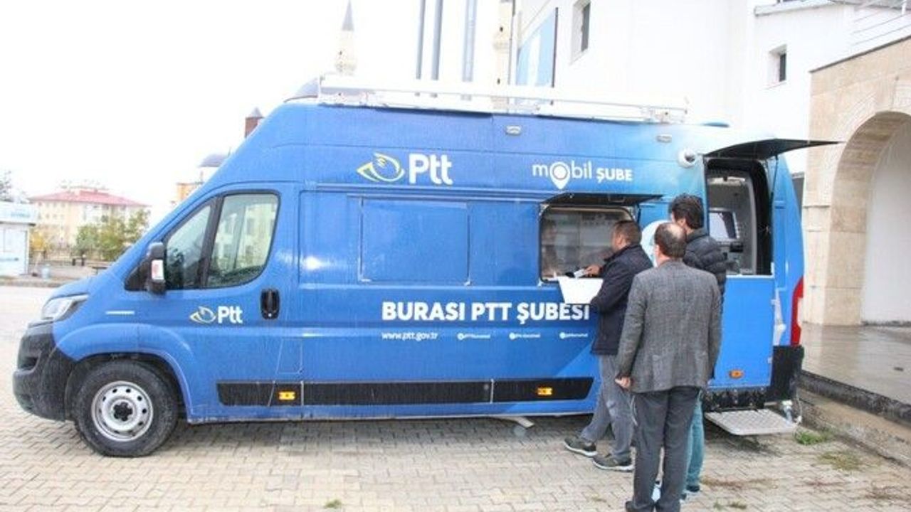 Van'da Mobil PTT şubesi hizmete açıldı!