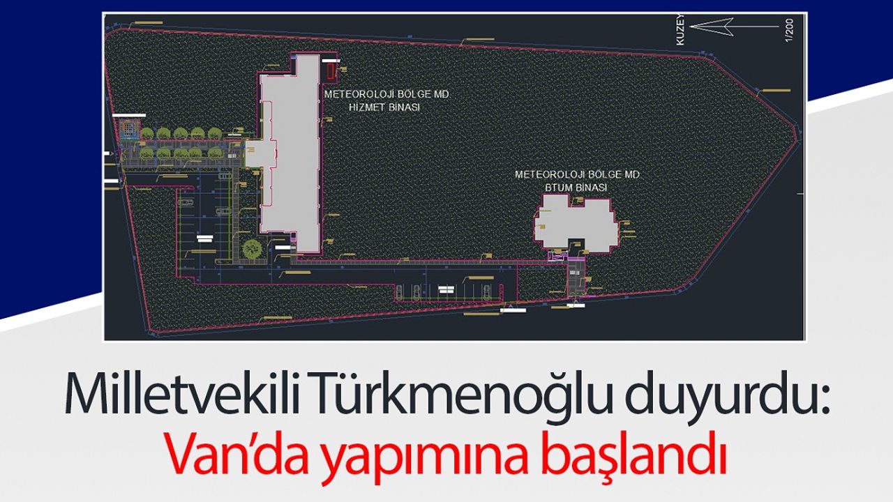 Milletvekili Türkmenoğlu duyurdu: Van’da yapımına başlandı