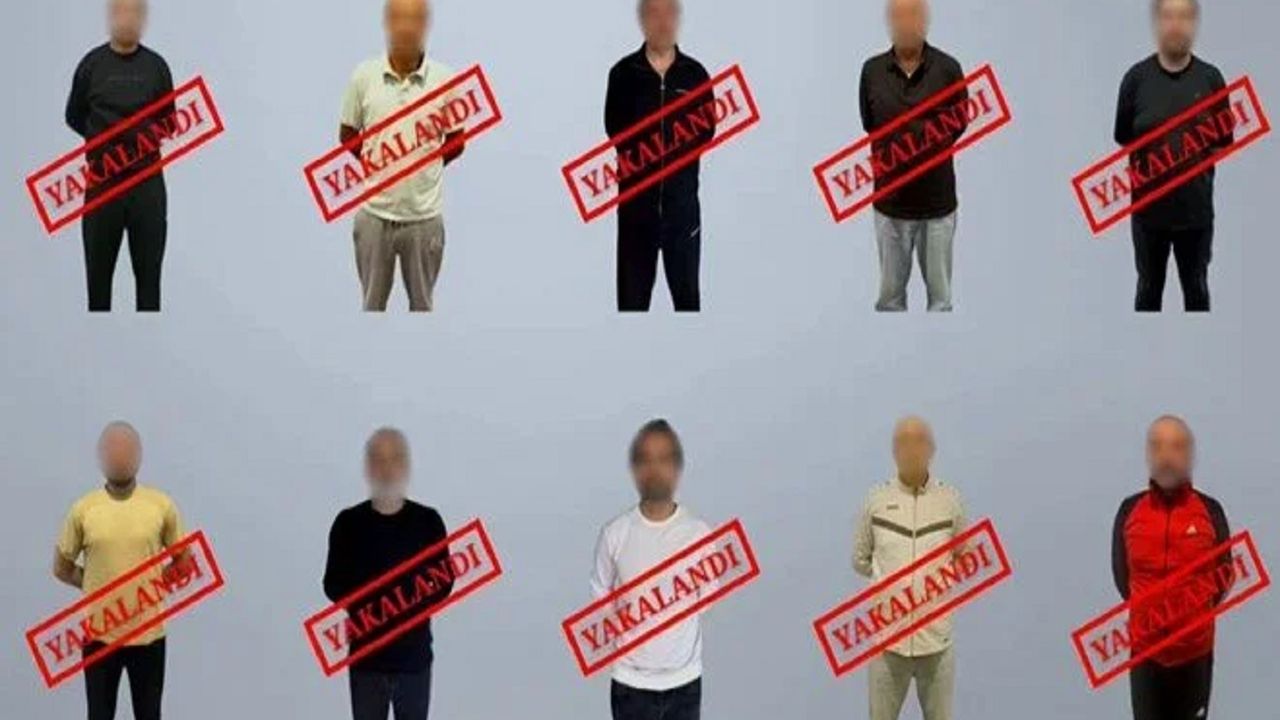 Aranan 10 şahıs Türkiye'ye getirildi