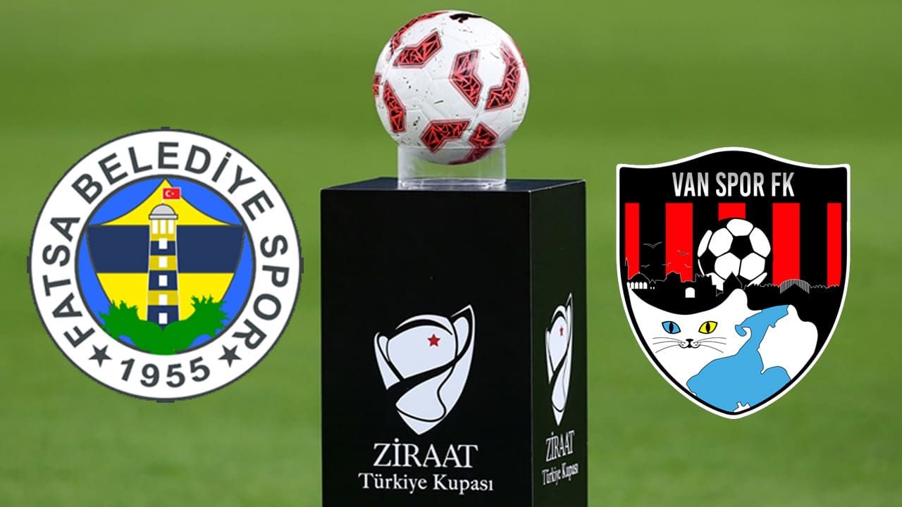 Fatsa Belediyespor- Vanspor maçında onbirler belli oldu