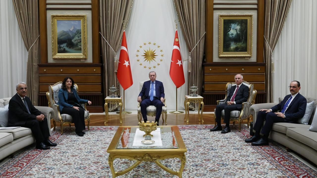SON DAKİKA: Erdoğan, Dem Parti heyetini kabul etti