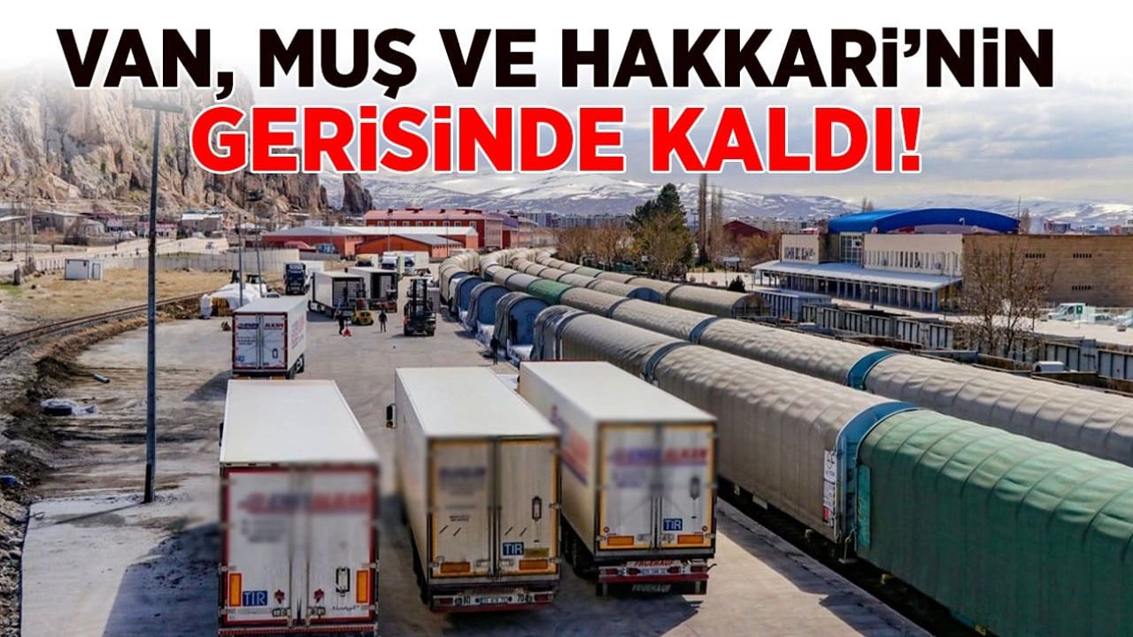 Van, Muş ve Hakkari’nin gerisinde kaldı!