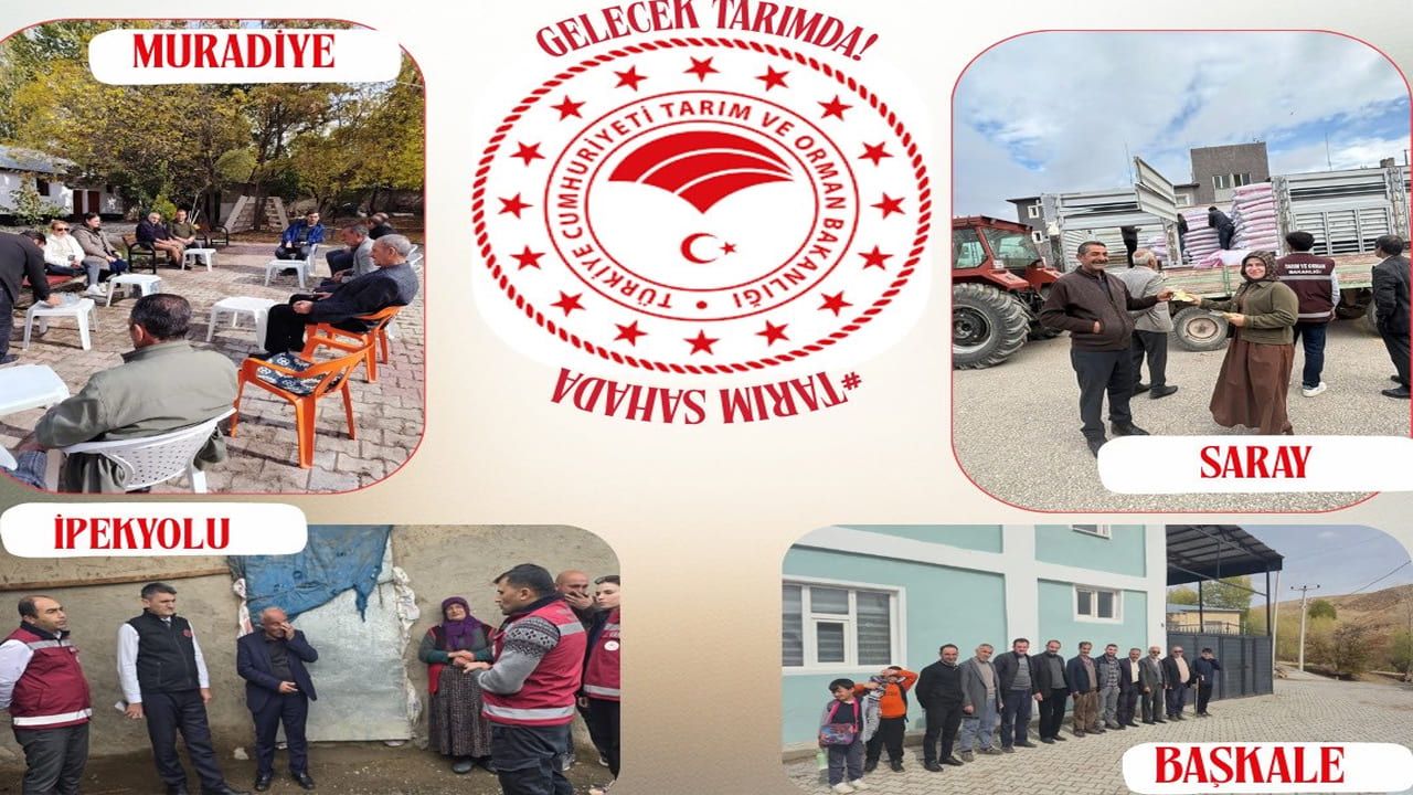Van’da 465 üreticiye Tarımsal Üretim Planlaması eğitimi verildi