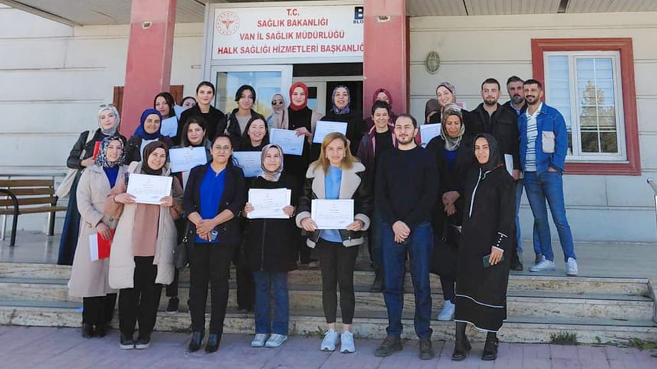 Van’da yenidoğan bakımı eğitimleri aralıksız devam ediyor