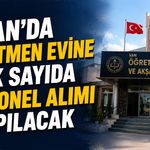 Van’da öğretmen evine çok sayıda personel alımı yapılacak