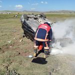 Van Özalp’ta trafik kazası: 3 kişi yaralandı