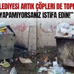 Gevaş Belediyesi artık çöpleri de toplamıyor!