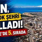 Van, birçok şehri solladı! Türkiye’de 5. sırada
