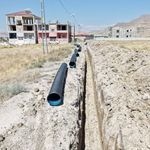 Van’da 3 ilçede 60 kilometrelik kanalizasyon çalışması başlatıldı