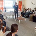 Van’da aile destek merkezi personel ve kursiyerlerine afet eğitimi verildi
