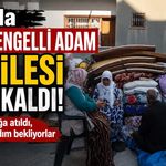 Van’da görme engelli adam ve ailesi evsiz kaldı!