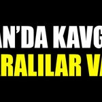 Van Muradiye'de kavga! Yaralılar var