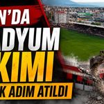 Van’da stadyum yıkımı için ilk adım atıldı