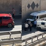 Eski Emniyet Kavşağı’nda zincirleme kaza: Trafik yine kilitlendi