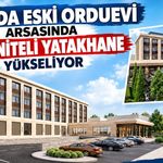 Van’da eski orduevi arsasında 168 üniteli yatakhane yükseliyor