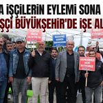 Van’da işçilerin eylemi sona erdi! 500 kişi Büyükşehir'de işe alındı