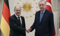 Cumhurbaşkanı Erdoğan Olaf Scholz ile görüştü