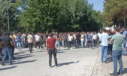 Dicle Elektrik'in  işçileri  greve gitti!
