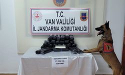 Van'da 37 kilogram uyuşturucu ele geçirildi