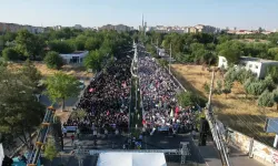 Diyarbakır'da Kur'an'a Saygı Mitingi Gökyüzünden İzlendi