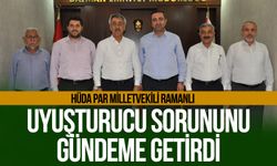 HÜDA PAR Milletvekili Ramanlı, Uyuşturucu Sorununu Gündeme Getirdi