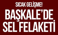 Başkale'de sel felaketi!