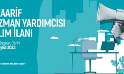 Maarif Uzman Yardımcısı alımı yapılacaktır. İşte başvuru tarihi ve şartları