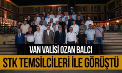 Van Valisi Ozan Balcı STK temsilcileri ile görüştü