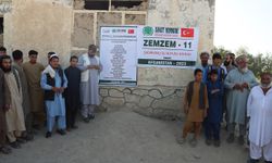 Umut Kervanı'nın Afganistan'da su kuyusu çalışması devam ediyor