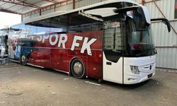 Vanspor FK yeni takım otobüsünü paylaştı