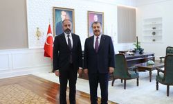 ​Van YYÜ Rektörü Şevli’den Bakan Koca’ya ziyaret