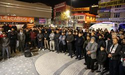 Van'da halk sokaklara çıktı, Gazze'ye destek verdi