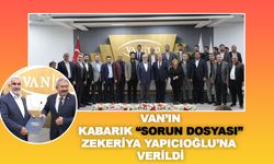 Van’ın kabarık “sorun dosyası” Zekeriya Yapıcıoğlu’na verildi