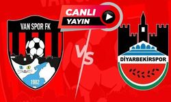 Vanspor-Diyarbekirspor maçı başladı! CANLI İZLE