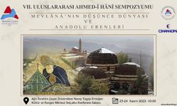 Şeyh Ahmed-i Hani Sempozyumu başlıyor