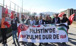 Siyonist işgal rejiminin soykırımına Bitlis'ten tepki