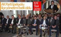 AK Parti İpekyolu ilçe yönetimi belli oldu: İşte tam liste