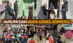 Avrupa’dan Van’a gönül köprüsü: Onlarca aileye nakdi yardım