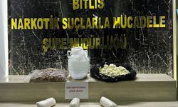 Bitlis'te 3 kilogram uyuşturucu ele geçirildi