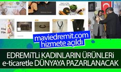 Edremitli kadınların ürünleri e-ticaretle dünyaya pazarlanacak