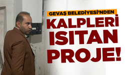 Gevaş Belediyesi’nden kalpleri ısıtan çalışma!