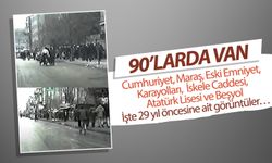 90’lı yıllarda Van: İşte 29 yıl öncesine ait görüntüler…