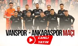 Ankaraspor - Vanspor maçı canlı